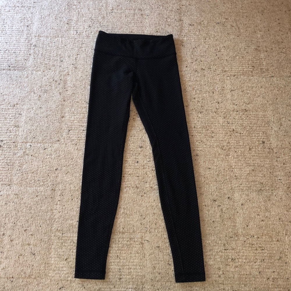 Lululemon Align Leggings - Black/White Dots